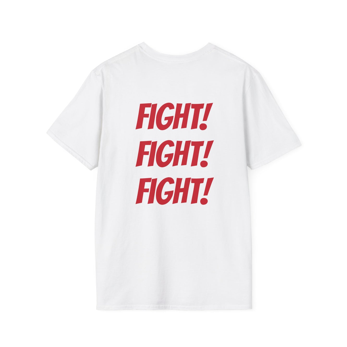 Patriotic USA Fight T-Shirt (White)