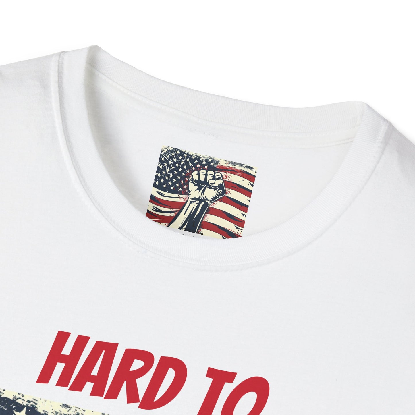 Patriotic USA Fight T-Shirt (White)