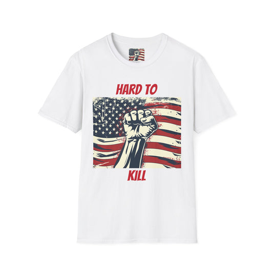 Patriotic USA Fight T-Shirt (White)